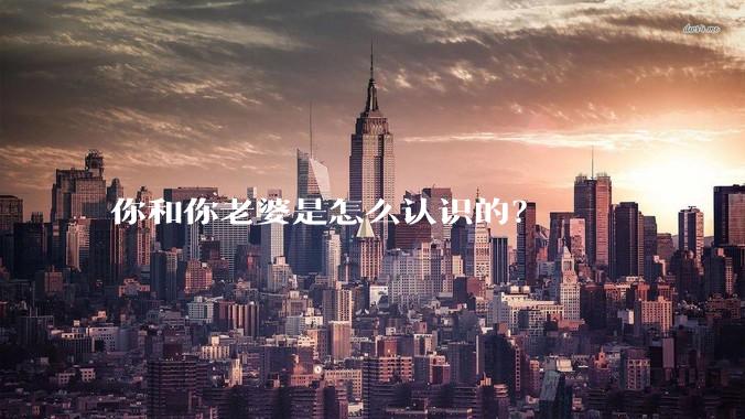 你和你老婆是怎么认识的？